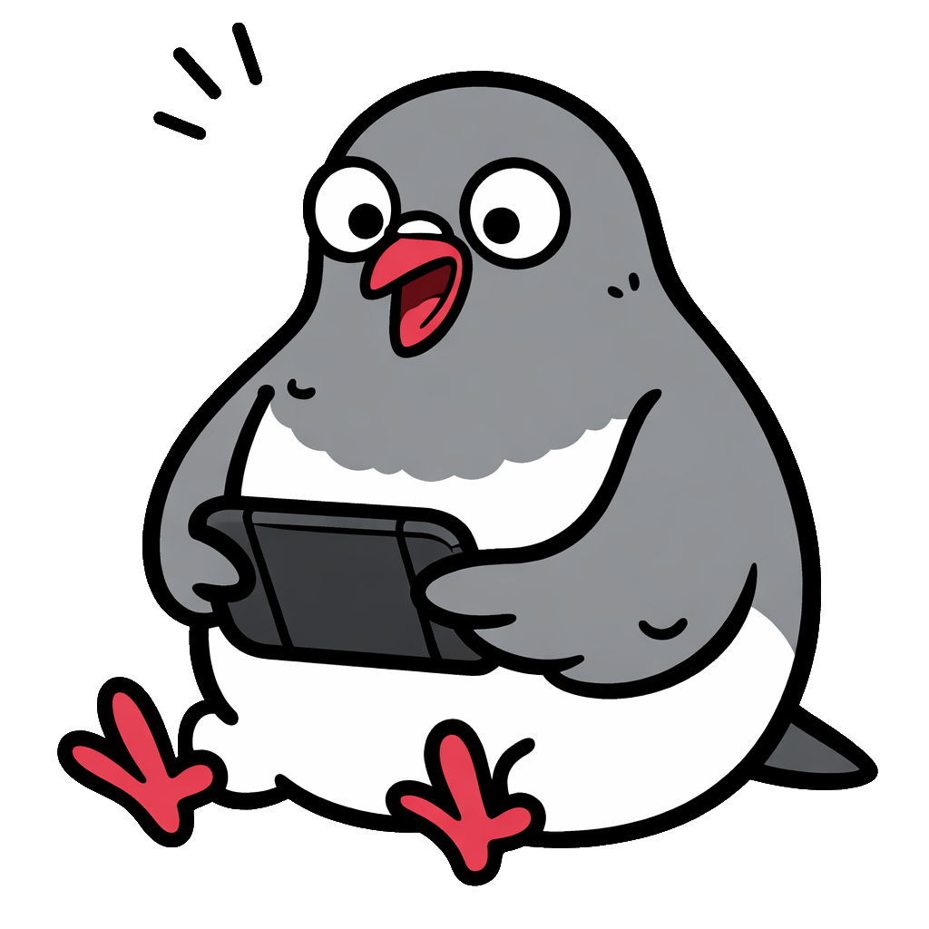 Pigeon playing games