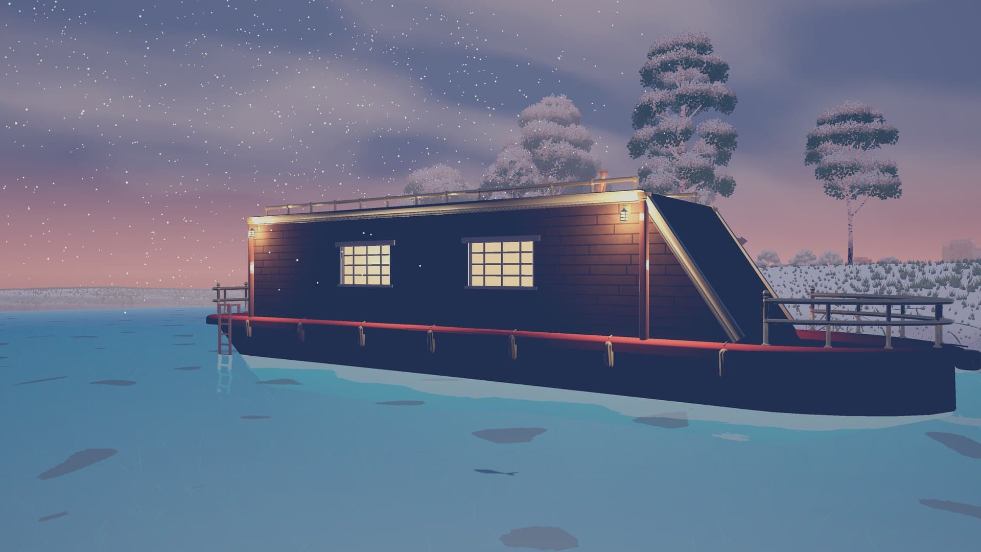 Snow on the roof