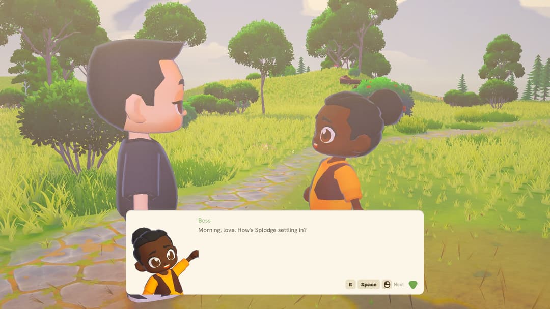 Bess asks after the cat